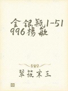 金银瓶1-51996杨敏