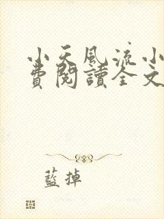 小天风流小说免费阅读全文最新章节