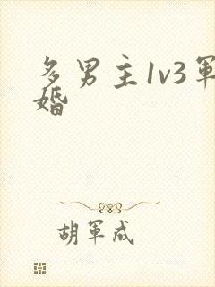 多男主1v3军婚
