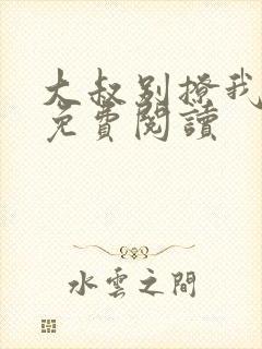 大叔别撩我小说免费阅读