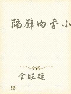 隔壁肉香小说