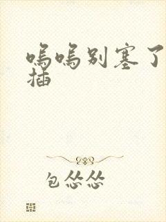 呜呜别塞了啊抽插