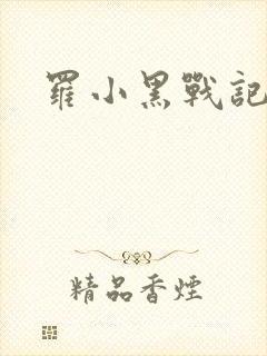 罗小黑战记小说