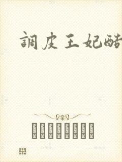 调皮王妃酷王爷