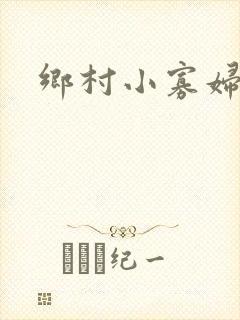 乡村小寡妇