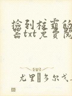 捡到校霸的遥控器txt免费阅读by阳阳