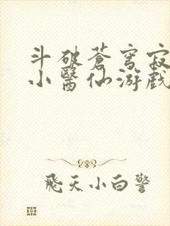 斗破苍穹寂寞的小医仙游戏世界