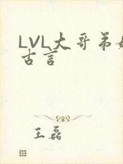 LVL大哥弟媳古言