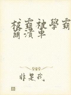 校霸被学霸玩到崩溃车