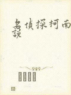 名侦探柯南h小说