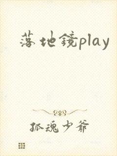 落地镜play