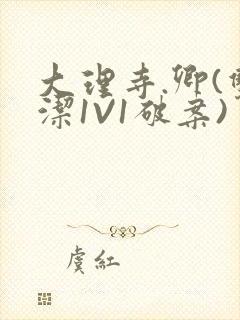 大理寺.卿(双洁1V1破案)