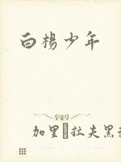 白杨少年