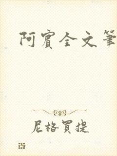 阿宾全文笔趣阁