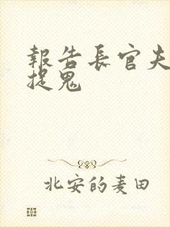 报告长官夫人在捉鬼