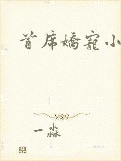 首席娇宠小情人