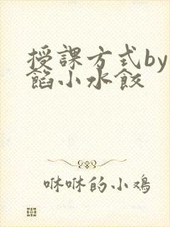 授课方式by肉馅小水饺