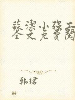 苏洁小强工地情全文免费阅读