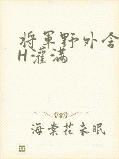 将军野外含公主H灌满