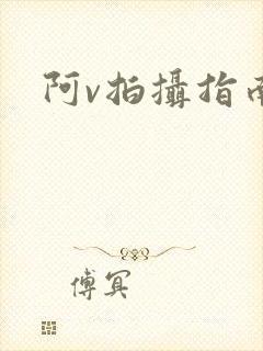 阿v拍摄指南