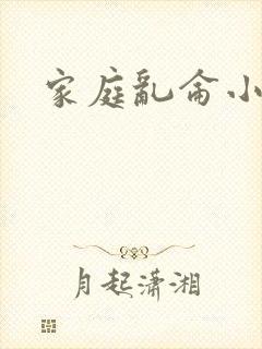 家庭乱仑小说