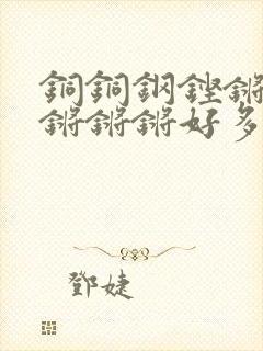 铜铜钢铿锵锵锵锵锵锵好多少阅读