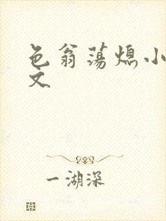 色翁荡熄小说全文