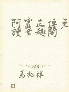 阿宾正传免费阅读笔趣阁