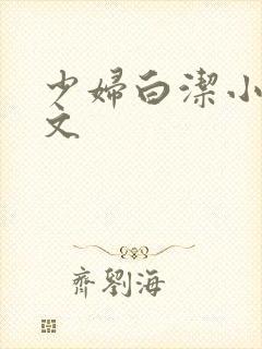 少妇白洁小说全文