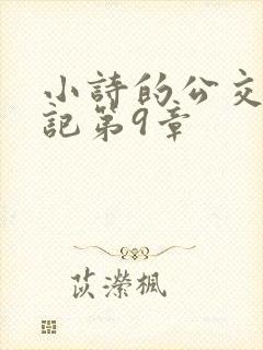 小诗的公交车日记第9章