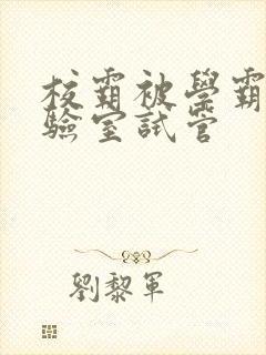 校霸被学霸压实验室试管