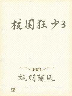 校园狂少3