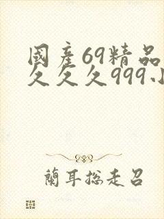 国产69精品久久久久999小说