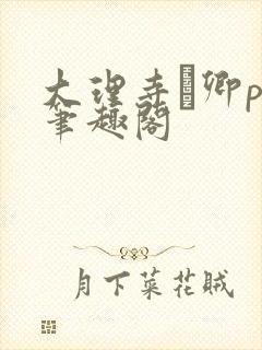 大理寺·卿po笔趣阁