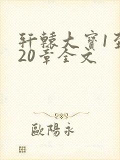 轩辕大宝1至720章全文
