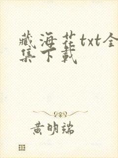 藏海花txt全集下载