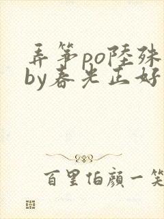 弄筝po陆殊词by春光正好