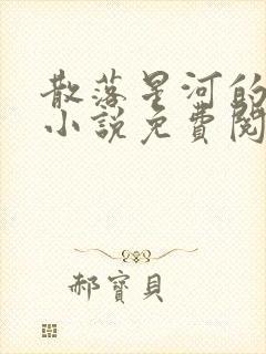 散落星河的记忆小说免费阅读全文