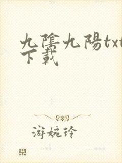 九阴九阳txt下载