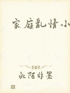 家庭乱情小说