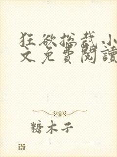 狂欲总裁小说全文免费阅读