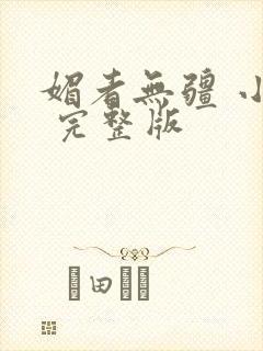 媚者无疆 小说 完整版