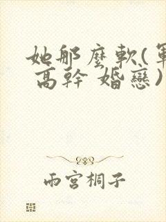 她那么软(军婚 高干 婚恋)完结