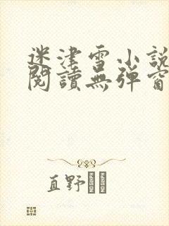 迷津雪小说免费阅读无弹窗