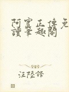 阿宾正传免费阅读笔趣阁