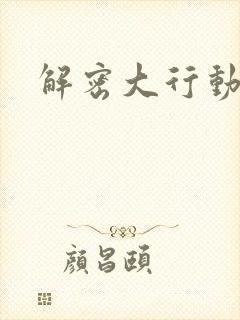 解密大行动