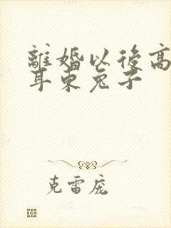 离婚以后高干 耳东兔子