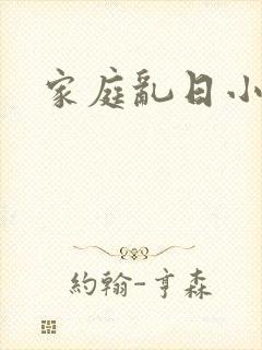 家庭乱日小说