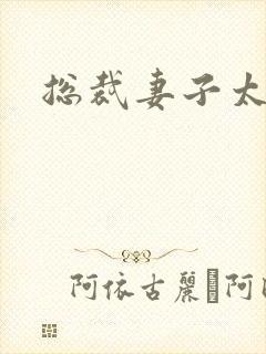 总裁妻子太诱人