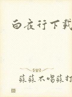 白夜行下载
